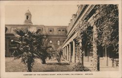 Convent of the Sacred Heart Arcade Menlo Park, CA Postcard Postcard Postcard