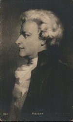 Mozart Postcard