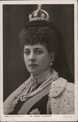 H.M. Queen Alexandra Royalty Postcard Postcard Postcard