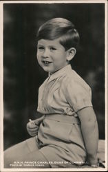 H. R. H. Prince Charles, Duke of Cornwall Postcard