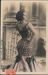 La Belle Otero, Spanish Dancer, Actress Actresses Postcard Postcard Postcard