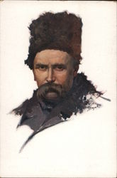 Russian, Ukrainian Man Postcard