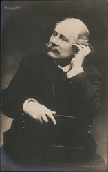 Jules Massenet Sitting in chair Composers Pierre Petit Postcard Postcard Postcard