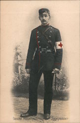 Verdenspostforeningen Red Cross Postcard