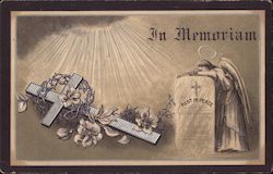 Rest In Peace - Mouring Postcard