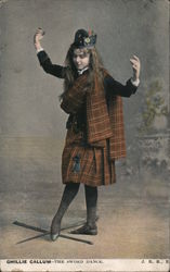 Ghillie Callum - The Sword Dance Scotland Postcard Postcard Postcard