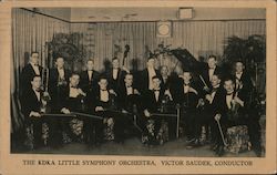 KDKA Little Symphony Orchestra, Victor Saudek, Conductor Postcard