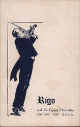 Rigo and His Gypsy Orchestra Postcard