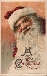 A Joyful Christmas Santa Claus Postcard Postcard Postcard