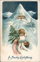 A Merry Christmas Postcard