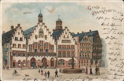 Grufs aus Frankfurt Postcard