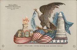 Float Title Car: United States and Modern Period Postcard