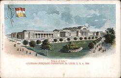 Palace of Arts - Louisiana Purchase Exposition, St. Louis USA 1904 Postcard Postcard Postcard