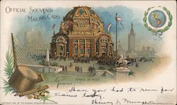 Offical Souvenir Mailing Card Temple of Music 1904 St. Louis Worlds Fair Postcard Postcard Postcard