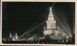 Tower of Jewels & Italian tower from Entrance Hotel 1915 Panama-Pacific Exposition Original Photograph Original Photograph Original Photograph