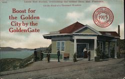 Boost for the Golden City by the Golden Gate 1915 Panama-Pacific Exposition Postcard Postcard Postcard