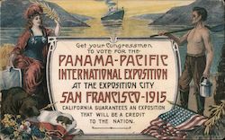 Panama-Pacific International Exposition 1915 Postcard