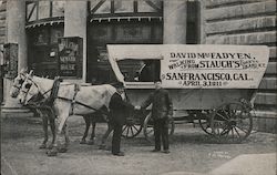 1911 Distance Walker David MacFadyen, NY to San Francisco 1911 J.K. Waters Postcard Postcard Postcard