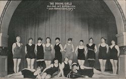 The Diving Girls Pan-Pac Int. Exposition San Francisco 1915 1915 Panama-Pacific Exposition Postcard Postcard Postcard