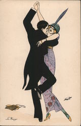 Le Tango Series 594 Xavier Sager Postcard Postcard Postcard