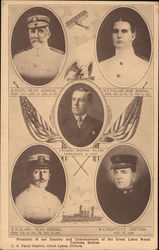 President Wilson and Armed Services Leaders Presidents Postcard Postcard Postcard