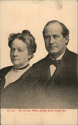 Mr. and Mrs. William Jennings Bryan, Lincoln, Neb. Political Postcard Postcard Postcard