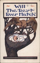 Taft: Will the Rest Ever Hatch? Presidents Postcard Postcard Postcard