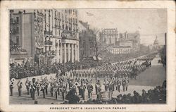 President Taft's Inauguration Parade Postcard