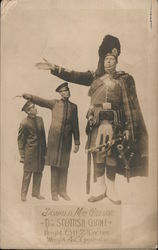 Donald MacGregor - The Scottish Giant Postcard