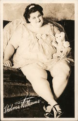 Thelma Williams Fat Lady Postcard