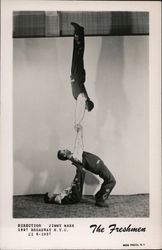 Three Acrobats The Freshmen Direction Jimmy Mark Postcard