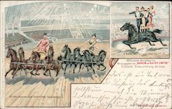 Chariot Races from Barnum & Bailey's Circus Postcard Postcard Postcard