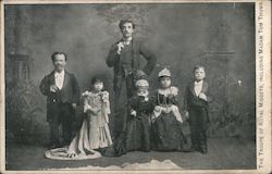 The Troupe of Royal Midgets, Including Madam Tom Thumb. Postcard