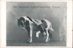 The Zeynard's Liliput-Speciality Troupe Postcard