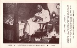 1809 Licoln Sesquicentennial 1959 Postcard