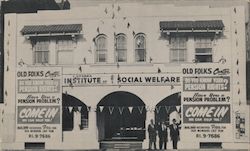 California Institute of Social Welfare State Headquarters Building Postcard