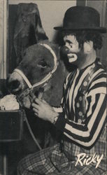 Ricky the Clown Postcard