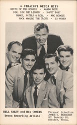 Bill Haley and the Comets Postcard