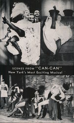 Scenes from "Can-Can" New York, NY Postcard Postcard Postcard