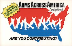 Arms Across AMerica Political Postcard Postcard Postcard