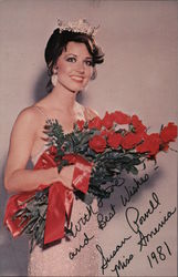 Susan Powell, Miss Oklahoma 1981 Postcard