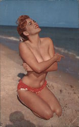 The Sun Shines Bright color photo by Bunny Yeager Risque & Nude Postcard Postcard Postcard