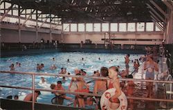 Large Mineral Pool Boyes Hot Springs, CA Postcard Postcard Postcard