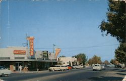 A Street in the ABC district of town Postcard