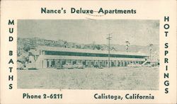 Nance's Deluxe Apartments Postcard