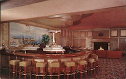 A. Sabella's famed Capri Room Bar and Cocktail Lounge-terraced up from the main dining room and ballroom area Postcard