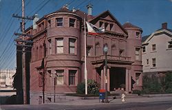 The Mansion State Headquarters of the California Historical Society Postcard