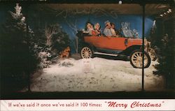 Breuner's If we've said it once we've said it 100 times: "Merry Christmas" Postcard