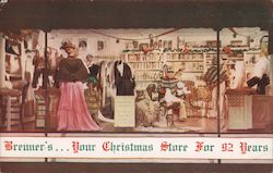 Breuner's - Your Christmas Store For 92 Years Postcard