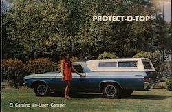 El Camino Lo-Liner Camper - Protect-O-Top Postcard